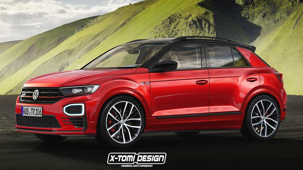 VW T-Roc GTI y T-Roc R, así podrían ser los nuevos SUV deportivos