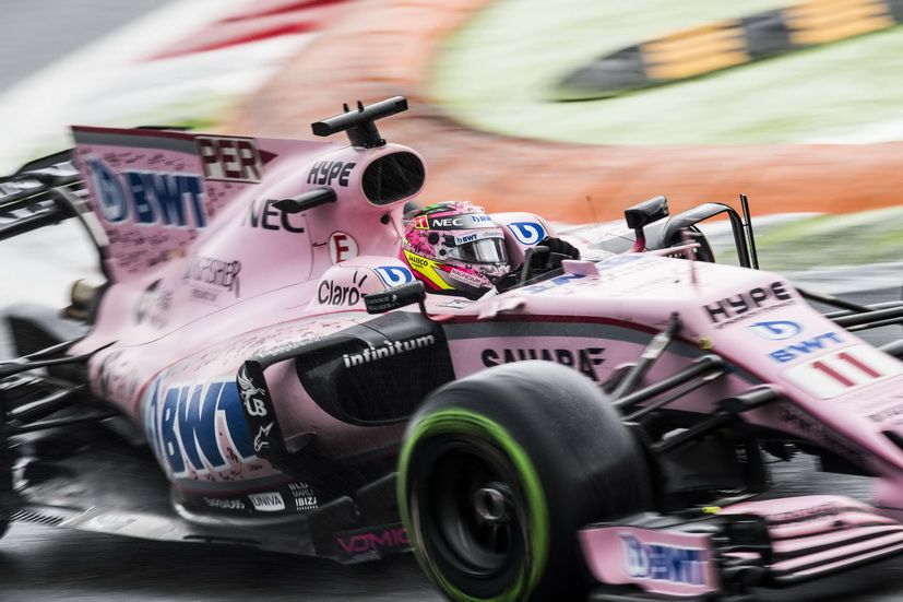 GP de Italia: Checo se quedó a dos milésimas de su compañero de equipo