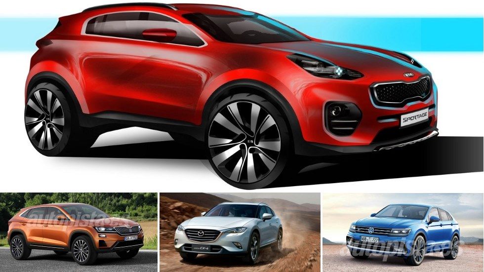 Nuevo Kia Sportage Coupé y sus futuros rivales SUV