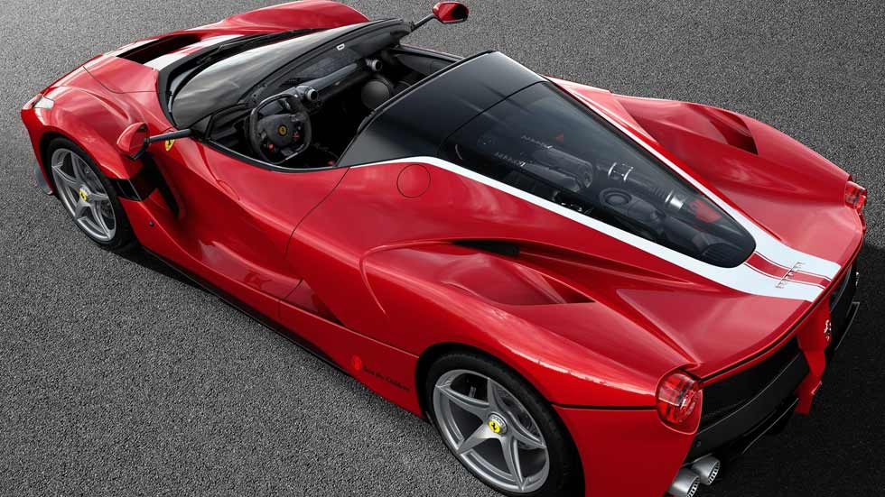LaFerrari Aperta: el supercoche de Ferrari, a subasta