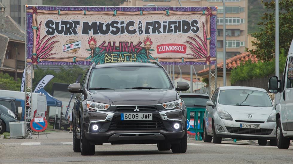 Mitsubishi ASX: de ruta al Festival de surf y música en Asturias (vídeo)