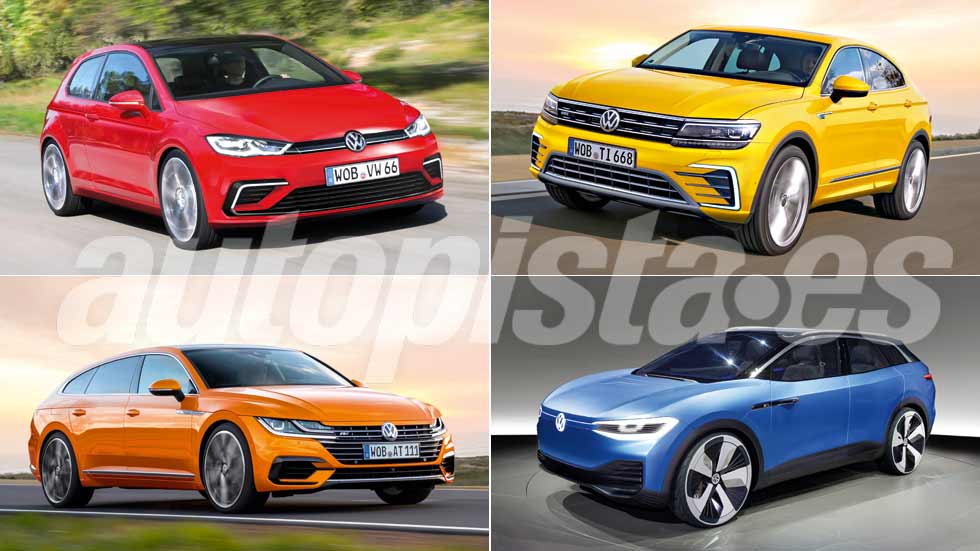 Todos los coches nuevos y SUV de Volkswagen hasta 2022