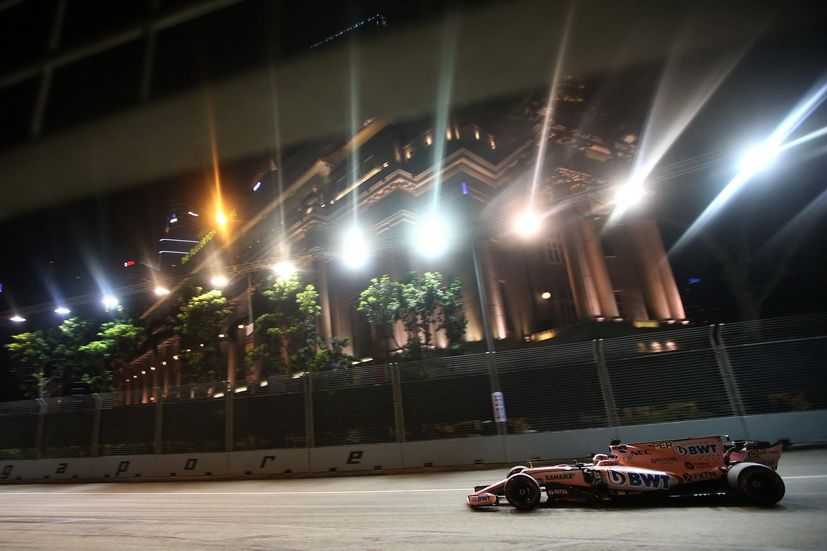 GP de Singapur: Checo Pérez, en el "top ten"