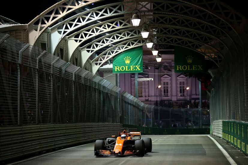 GP de Singapur: "el objetivo es puntuar con los dos coches", dice Alonso sobre la carrera