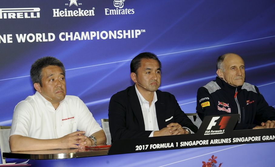 GP de Singapur: Honda y Tost en la rueda de prensa de la FIA