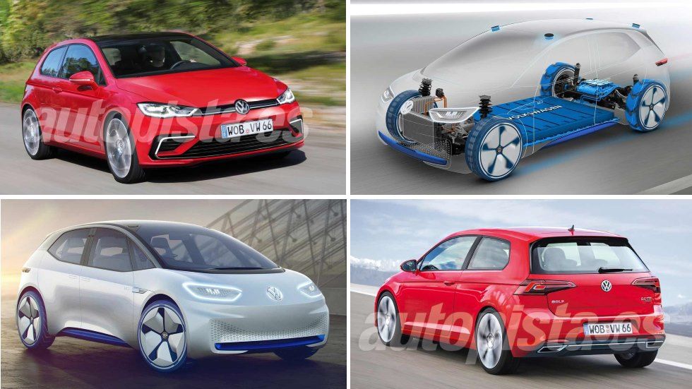 VW I.D. y Golf 8: se lanzarán a la vez en 2018… y así serán