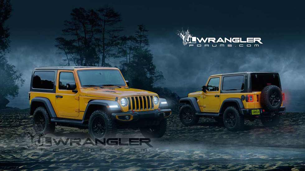 Jeep Wrangler 2018: primeras recreaciones del nuevo todoterreno