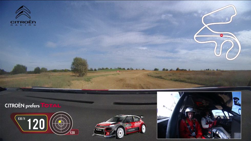 VÍDEO: Copilotamos el Citroën C3 WRC con Kris Meeke