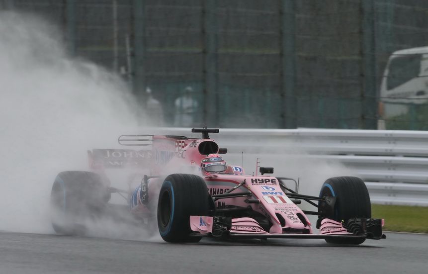 GP de Japón: Checo Pérez aprovechó el tiempo por la mañana