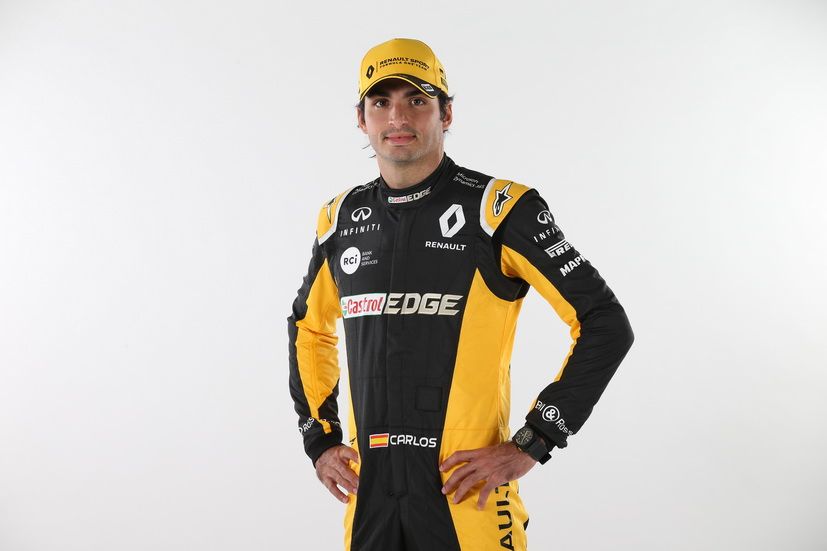 GP de USA: Carlos Sainz Jr. ya viste de Renault
