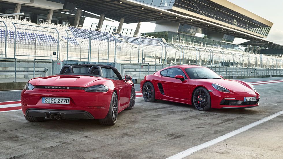Porsche 718 Cayman y Boxster GTS, con motores más potentes