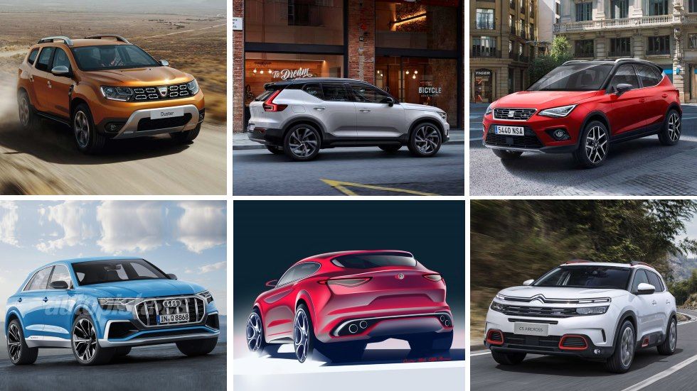 Todos los nuevos SUV que llegan al mercado: calendario de fechas