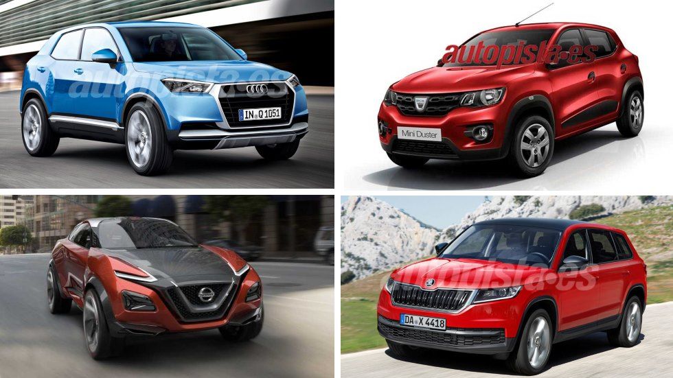 Los SUV pequeños que llegan hasta 2019: Arona, “mini” Duster, Juke II…