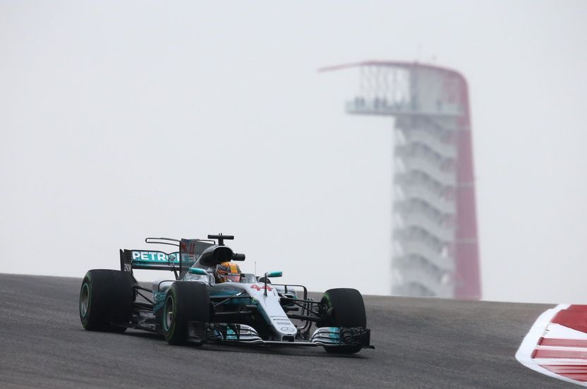 GP de USA: Hamilton domina los primeros libres