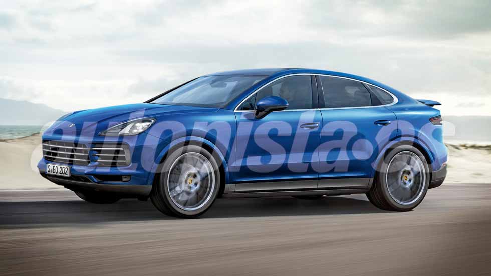 Porsche Cayenne Coupé: nuevo SUV deportivo, en 2018