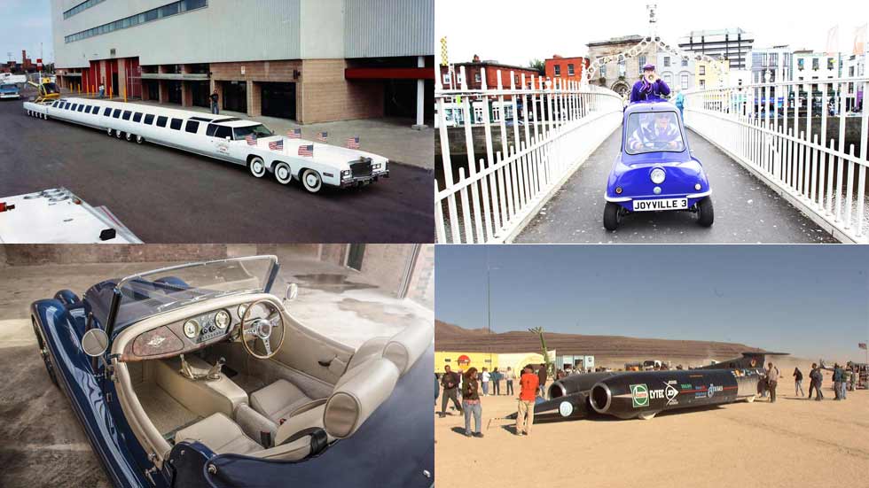 Coches de récord: el más corto, el más largo, el más veterano...
