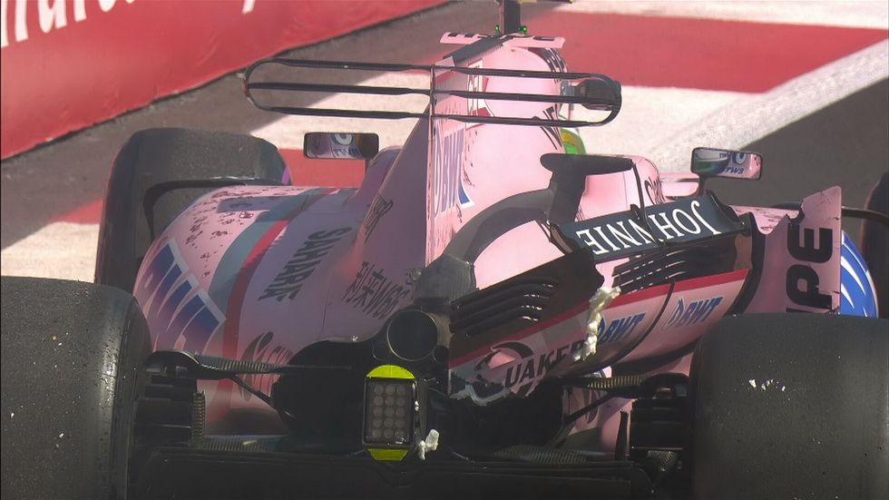 GP de México: accidente de Celis mientras que Bottas marca el mejor tiempo