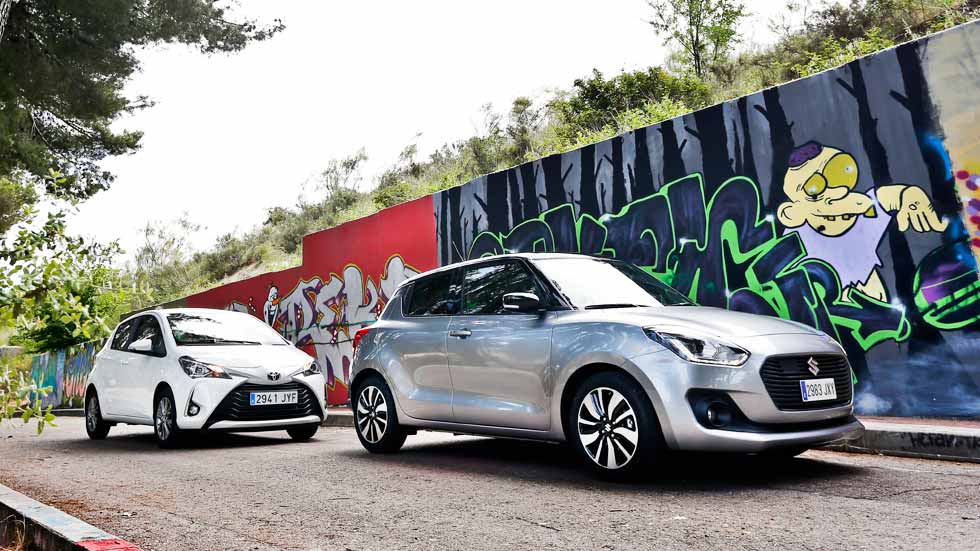 Suzuki Swift vs Toyota Yaris: buscamos el mejor utilitario de gasolina