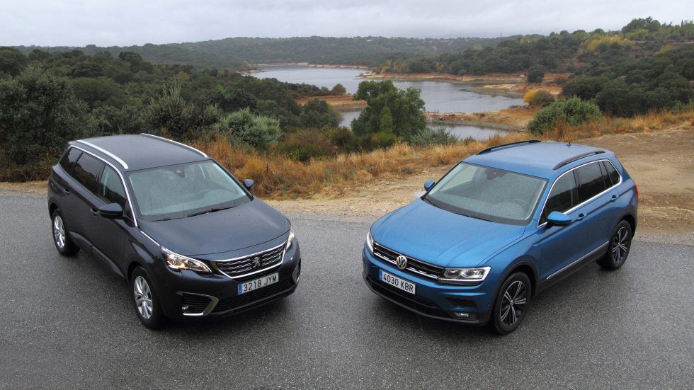 Peugeot 5008 1.6 BlueHDI vs VW Tiguan 2.0 TDI: ¿qué SUV es mejor?