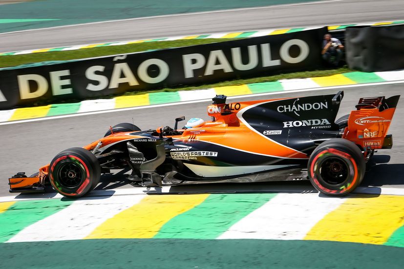 GP de Brasil: Fernando Alonso en el top ten