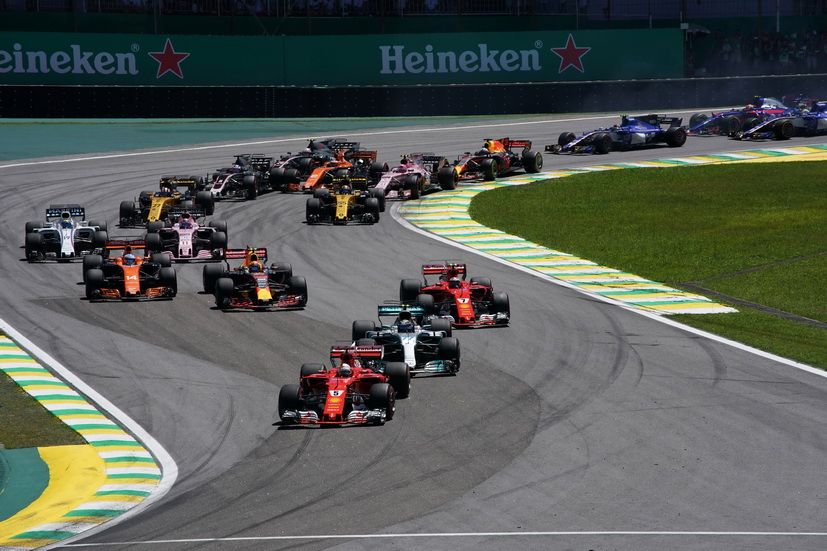 GP de Brasil: victoria de Vettel con Hamilton cerca del podio