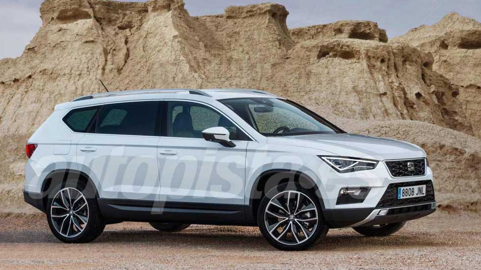 Seat SUV de 7 plazas: el súper Ateca, a la venta a finales de 2018