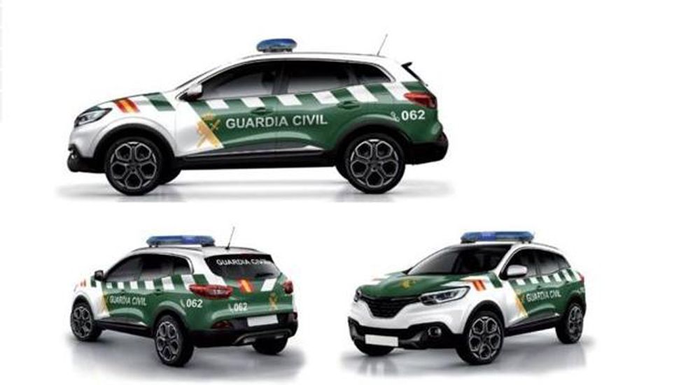 Así serán los nuevos coches de la Guardia Civil