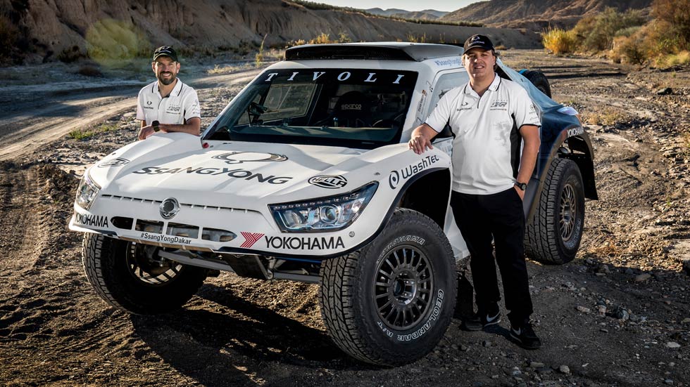 SsangYong Tivoli DKR, un buggy español para el Dakar (vídeo)