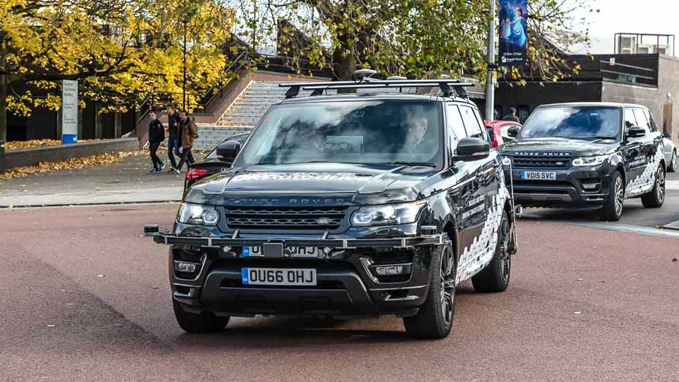 Los primeros coches autónomos de Jaguar y Land Rover ya ruedan