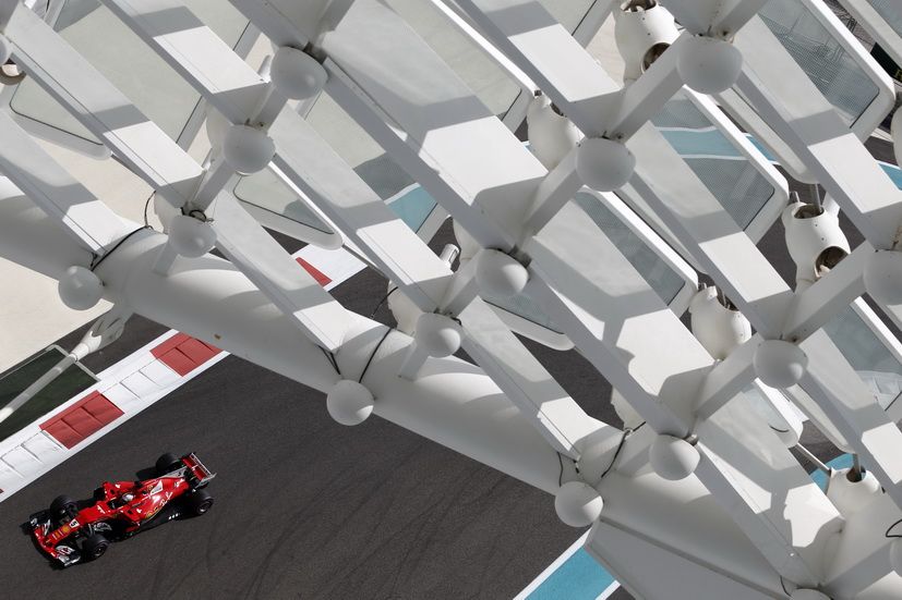 GP de Abu Dabi: Vettel marca el mejor tiempo en la FP1