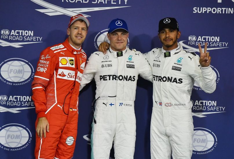 GP de Abu Dabi: parrilla de salida
