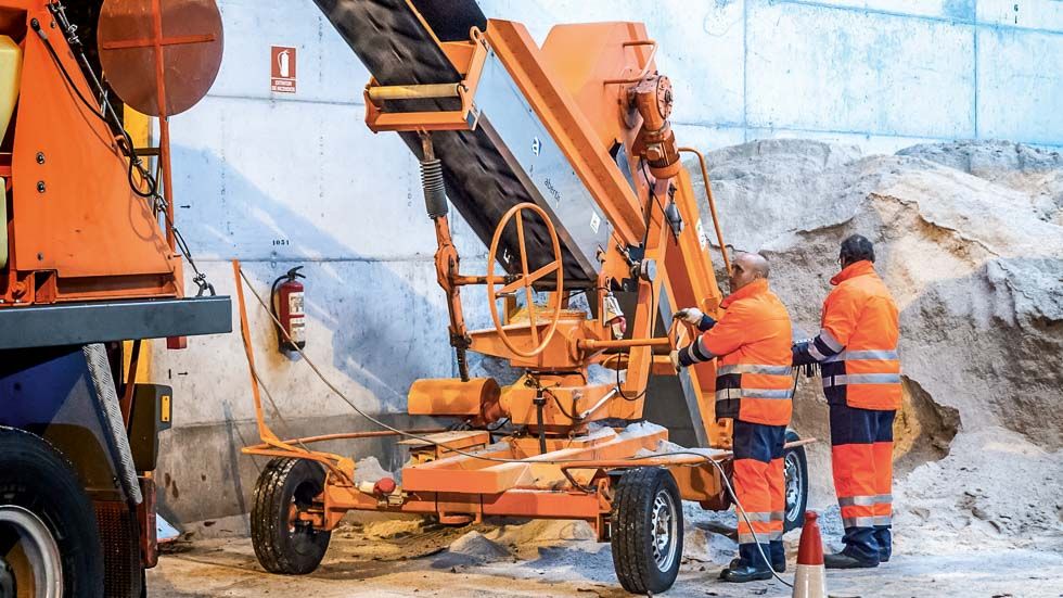 Preparar la carretera para el invierno: Autopistas pone a prueba sus equipos