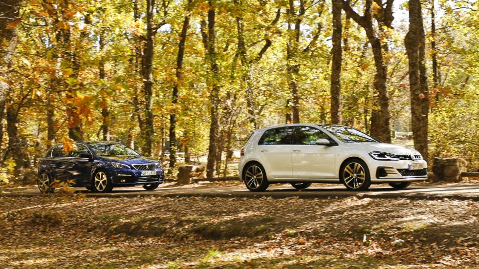 Peugeot 308 2.0 BlueHDi EAT8 vs VW Golf 2.0 TDI GTD DSG: ¿cuál es mejor?