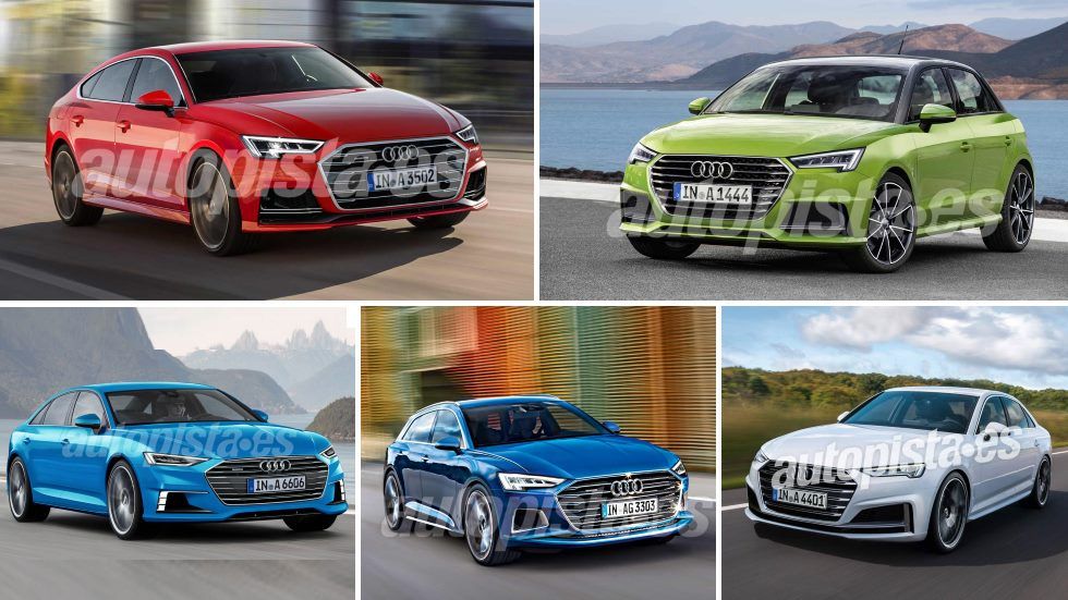Los nuevos coches de Audi en 2018 y 2019: A1, A3, A4, A6…