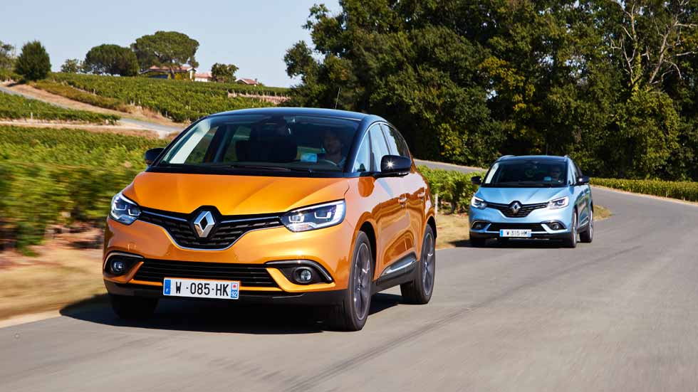 Los Renault Scénic y Grand Scénic, con nuevo motor de gasolina 1.3 de 115 a 160 CV