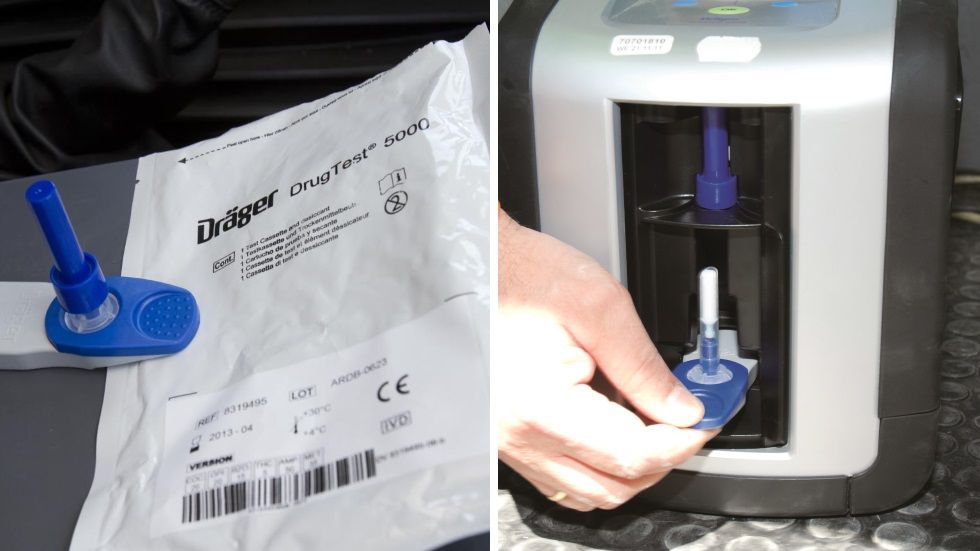 Las 5 sustancias detectadas en controles anti droga de la DGT: test de saliva