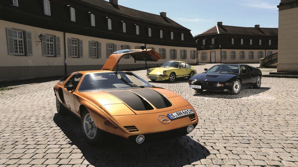 Coches para el recuerdo: BMW M1, Mercedes C111 y Porsche 911 Carrera RS