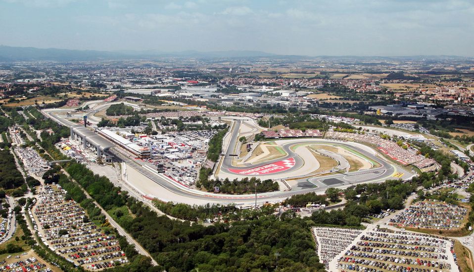 Plena actividad de F1 en el Circuit en 2018