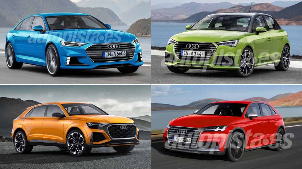 Todos los nuevos coches y SUV de Audi en 2018: A1, A6, Q3, Q8…