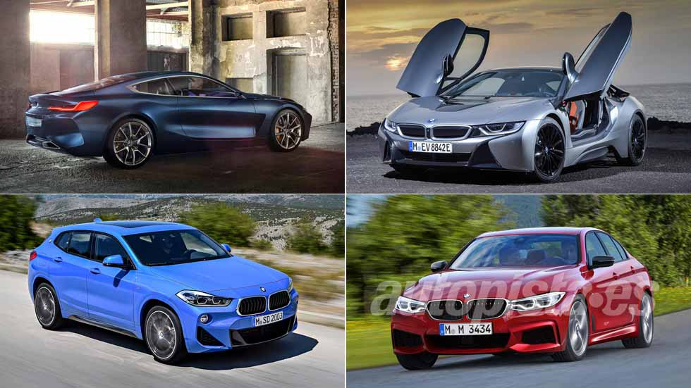 Los nuevos coches y SUV de BMW en 2018: X2, X4, Serie 3, Serie 8…