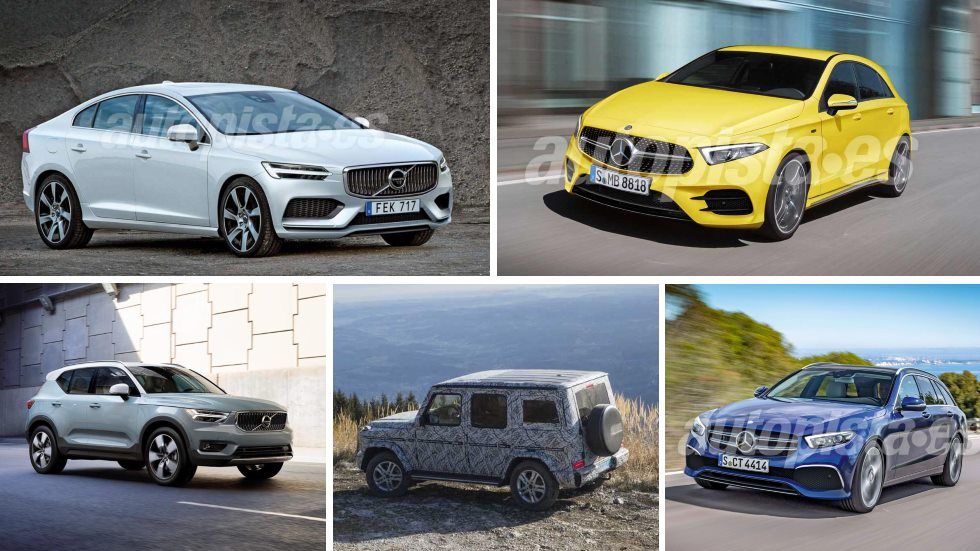 Todo lo nuevo de Mercedes y Volvo en 2018: Clase A, C, CLS, G, XC40, S60…