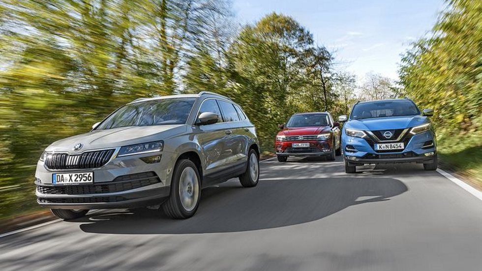 Comparativa: Skoda Karoq, Nissan Qashqai y VW Tiguan, ¿qué SUV interesa?