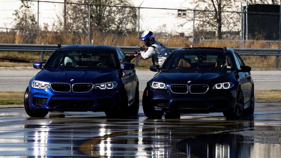 BMW establece dos nuevos Récord Guiness derrapando con el nuevo M5 (Vídeo)