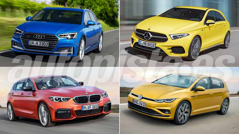 Revista Autopista 3038: así serán los nuevos Mercedes Clase A, Audi A3, Serie 1…
