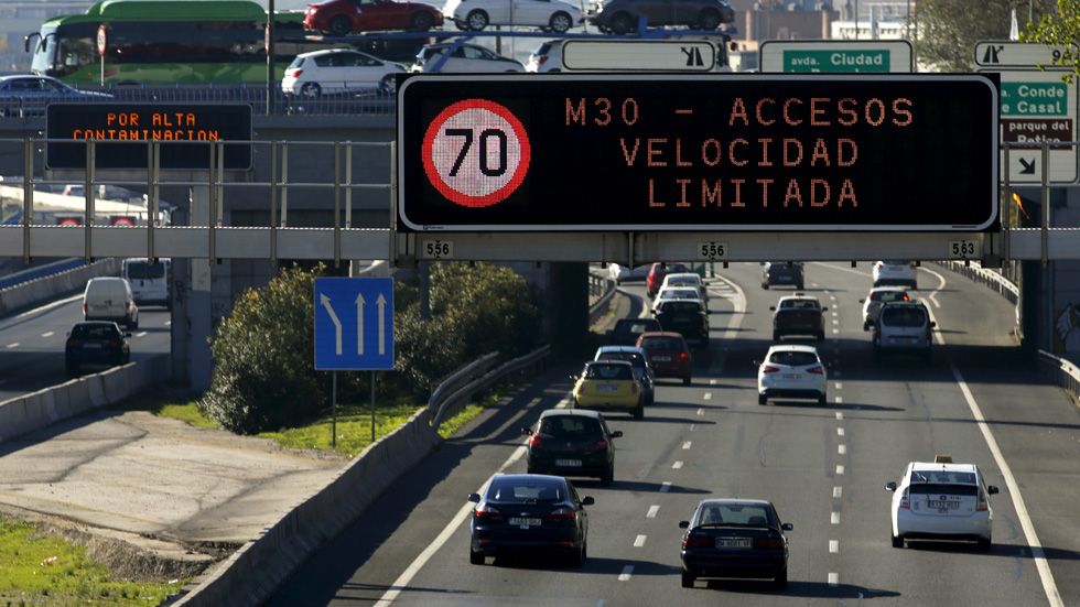 Madrid vuelve a superar los límites anuales de contaminación… ¡y van 8 años!