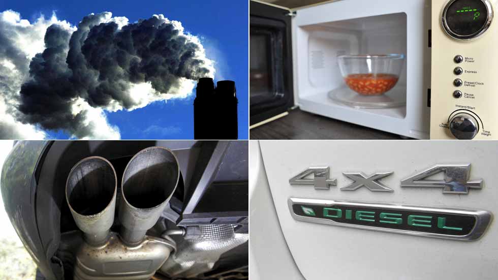 Los microondas en Europa contaminan casi lo mismo que 6,8 millones de coches