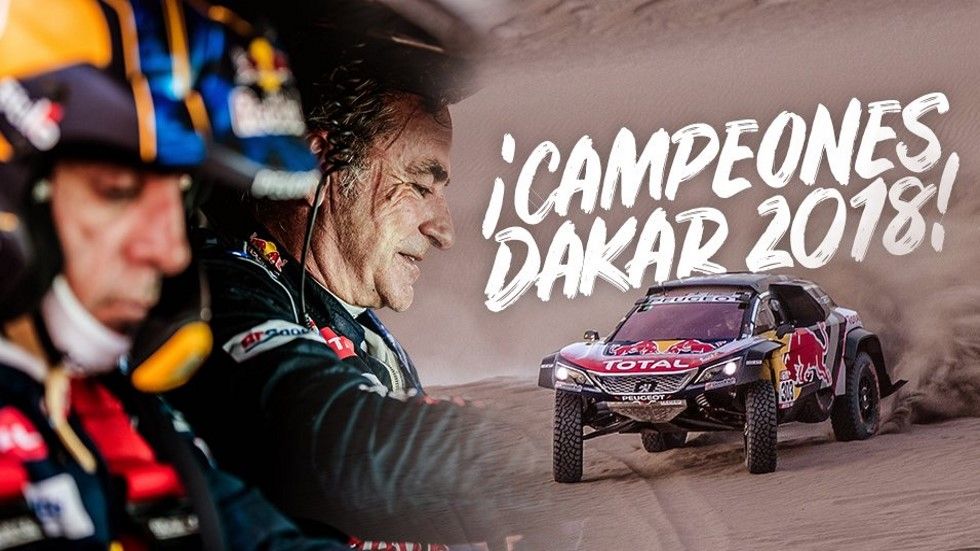 ¡La ganamos, Lucas! Carlos Sainz, un piloto de leyenda