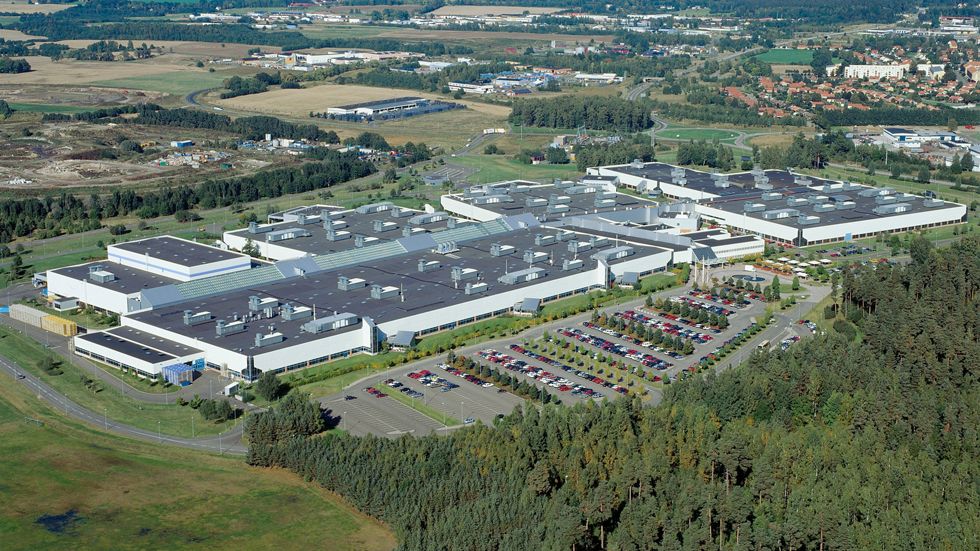 La fábrica principal de motores de Volvo, neutra en emisiones de CO2