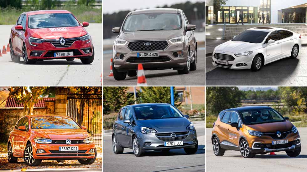Los coches que se fabrican en España más vendidos en el mundo