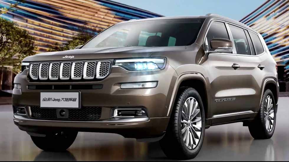 Jeep Grand Commander: así es el nuevo SUV de 7 plazas (fotos y vídeo)